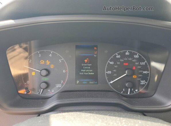 JTDBDMHE4S3018667 2025 TOYOTA COROLLA Blue Սարքավորումների վահանակի տեսք