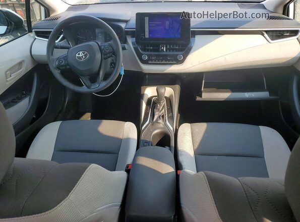 JTDBDMHEXS3019578 2025 TOYOTA COROLLA White Widok deski rozdzielczej