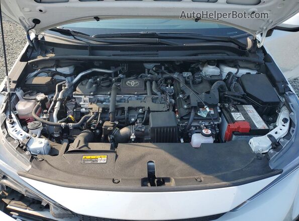JTDBDMHEXS3019578 2025 TOYOTA COROLLA White Widok wnętrza z tyłu