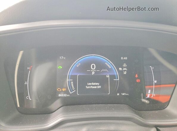 JTDBDMHEXS3021895 2025 TOYOTA COROLLA White Instrument cluster view