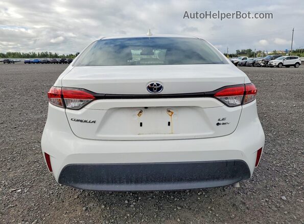 JTDBDMHEXS3021895 2025 TOYOTA COROLLA White Rear view