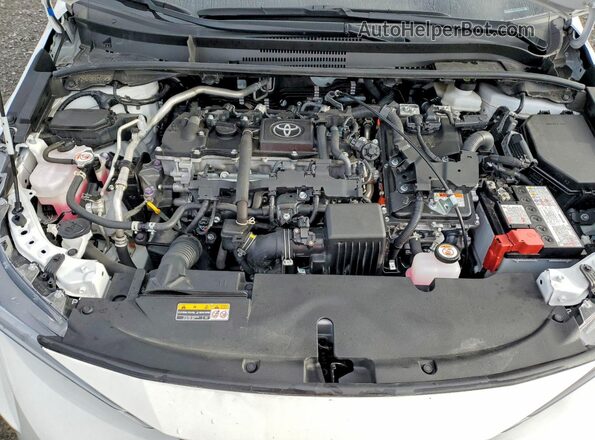 JTDBDMHEXS3021895 2025 TOYOTA COROLLA White Rear interior view