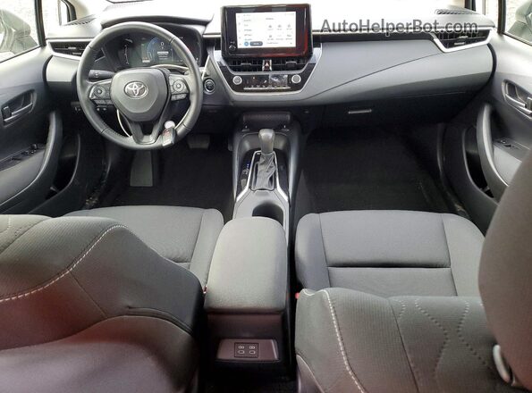 JTDBDMHEXS3021895 2025 TOYOTA COROLLA White Dashboard view