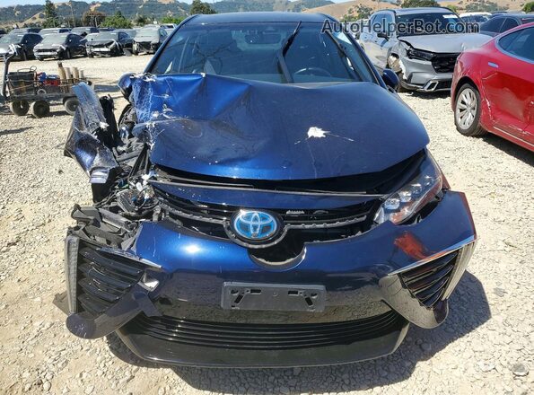 JTDBVRBD3HA002345 2017 TOYOTA MIRAI Blue Դիմացի տեսք