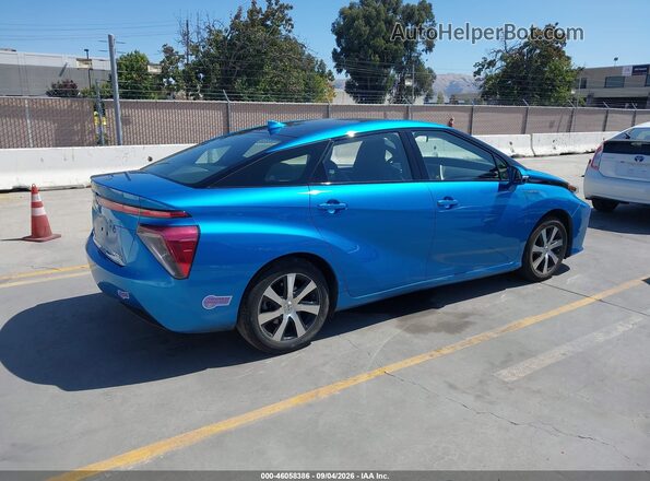 JTDBVRBD4JA005082 2018 TOYOTA MIRAI Blue უკანა მარჯვენა