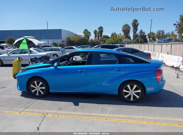 JTDBVRBD4JA005082 2018 TOYOTA MIRAI Blue სალონის 360-გრადუსიანი ხედი