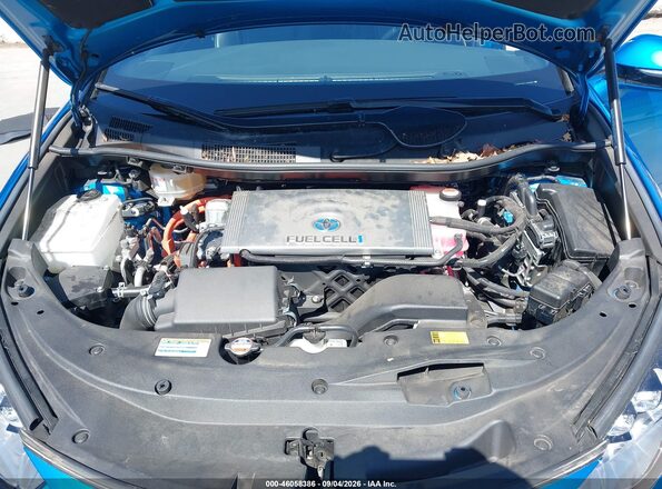 JTDBVRBD4JA005082 2018 TOYOTA MIRAI Blue უკანა ხედი