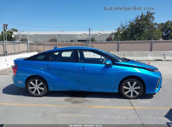 JTDBVRBD4JA005082 2018 TOYOTA MIRAI Blue უკანა სალონის ხედი