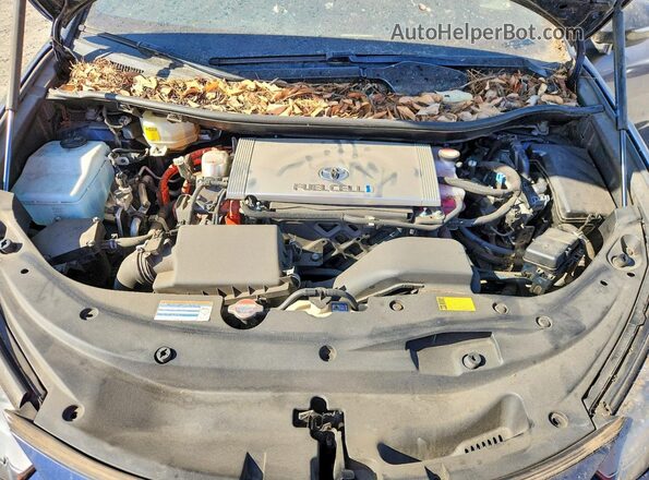 JTDBVRBDXHA001564 2017 TOYOTA MIRAI Blue უკანა სალონის ხედი