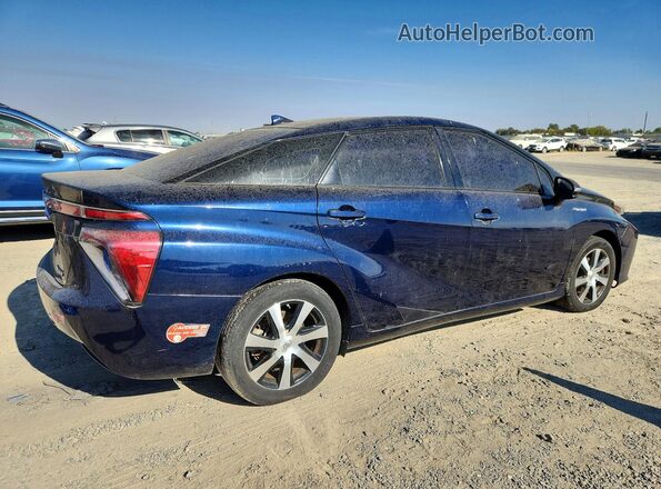 JTDBVRBDXHA001564 2017 TOYOTA MIRAI Blue უკანა მარჯვენა