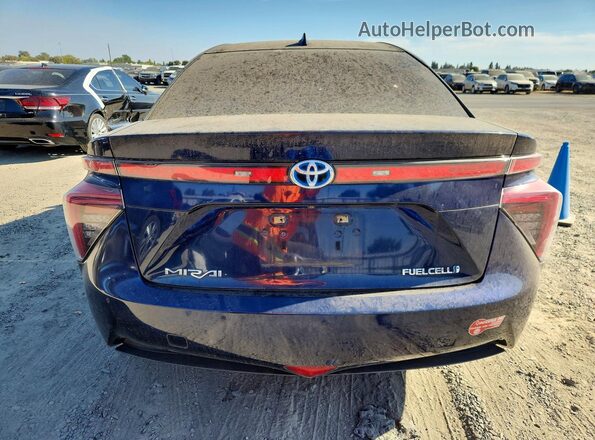 JTDBVRBDXHA001564 2017 TOYOTA MIRAI Blue უკანა ხედი