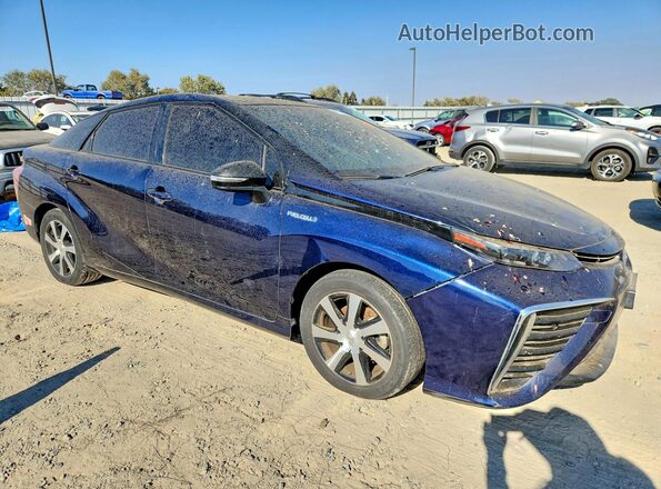 JTDBVRBDXHA001564 2017 TOYOTA MIRAI Blue წინა მარჯვენა