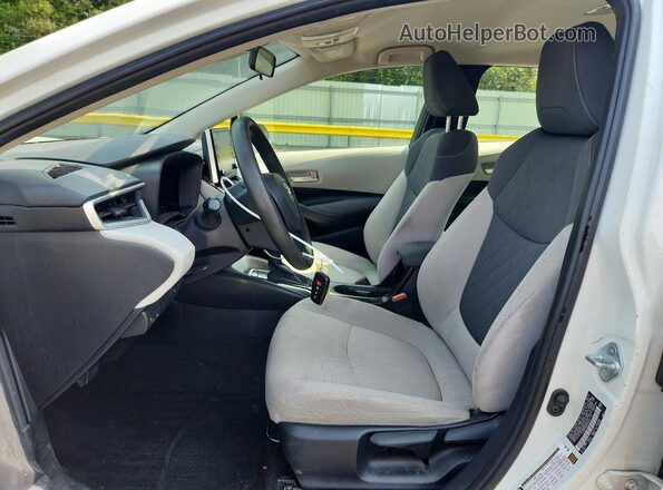 JTDEAMDE2MJ011176 2021 TOYOTA COROLLA White Вид салону спереду