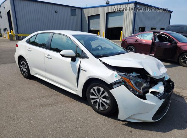 JTDEAMDE2MJ011176 2021 TOYOTA COROLLA White Передня права чверть