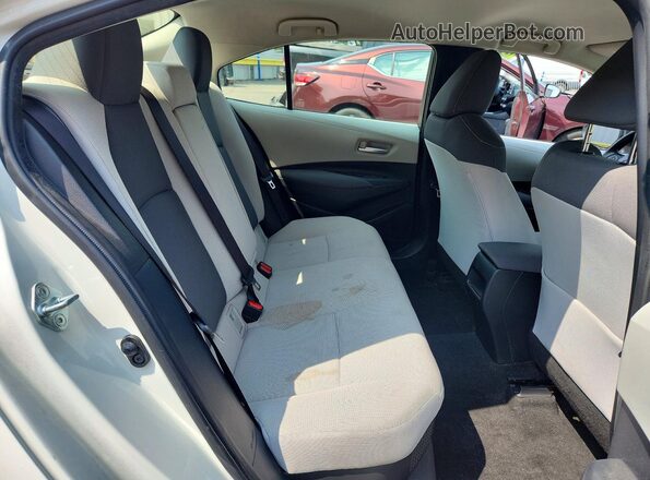 JTDEAMDE2MJ011176 2021 TOYOTA COROLLA White Вид задніх сидінь
