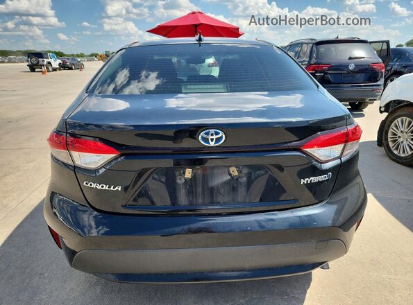JTDEAMDE2NJ047953 2022 TOYOTA COROLLA Black უკანა ხედი