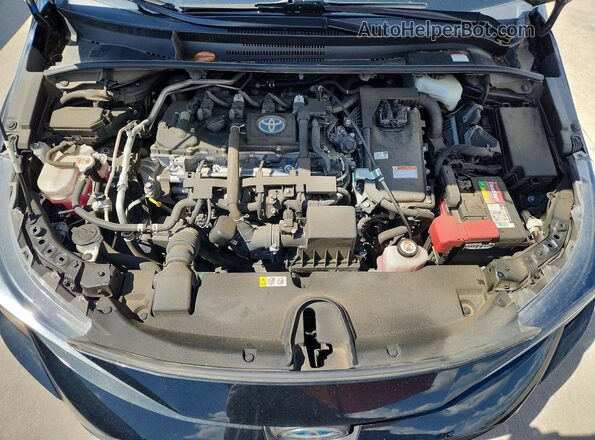 JTDEAMDE2NJ047953 2022 TOYOTA COROLLA Black უკანა სალონის ხედი