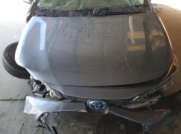 JTDEAMDE3MJ001952 2021 TOYOTA COROLLA Gray Սալոնի հետևի տեսք