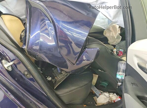 JTDEAMDE4NJ058775 2022 TOYOTA COROLLA Blue Հետևի նստատեղերի տեսք