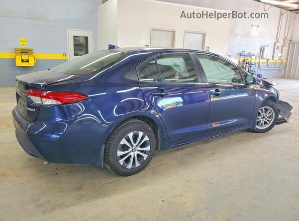 JTDEAMDE4NJ058775 2022 TOYOTA COROLLA Blue Հետևի աջ