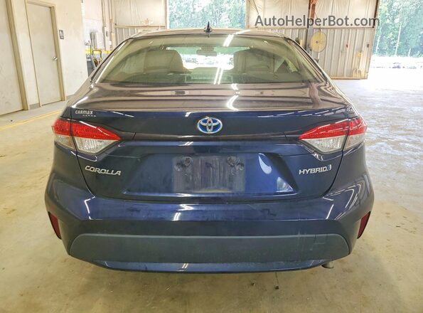 JTDEAMDE4NJ058775 2022 TOYOTA COROLLA Blue Հետևի տեսք