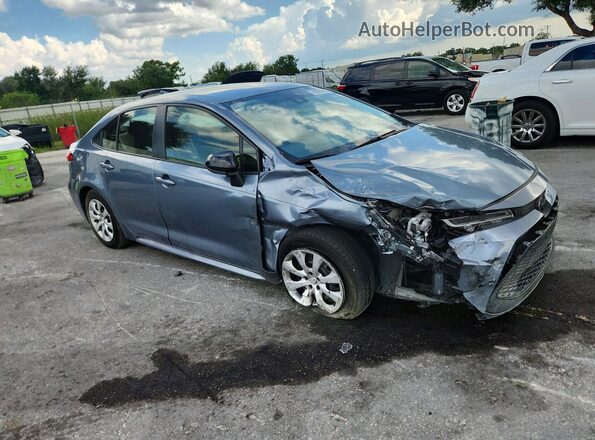 JTDEPMAE0N3000430 2022 TOYOTA COROLLA Blue წინა მარჯვენა