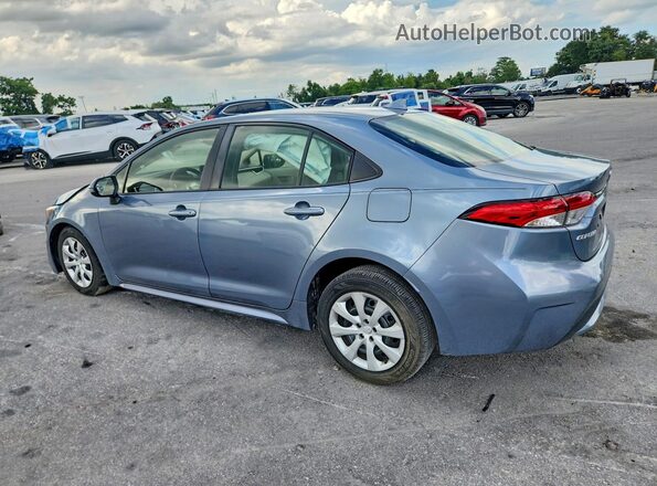 JTDEPMAE0N3000430 2022 TOYOTA COROLLA Blue უკანა მარცხენა