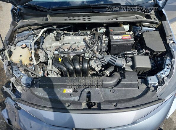 JTDEPMAE0N3000430 2022 TOYOTA COROLLA Blue უკანა სალონის ხედი