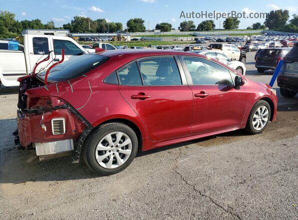 JTDEPMAE0NJ218654 2022 TOYOTA COROLLA Red Rear right