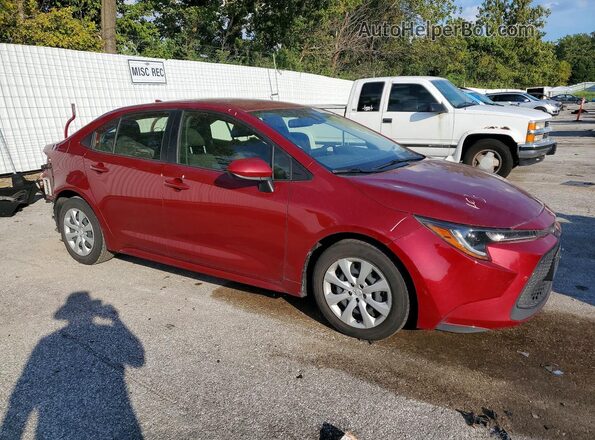 JTDEPMAE0NJ218654 2022 TOYOTA COROLLA Red Front right