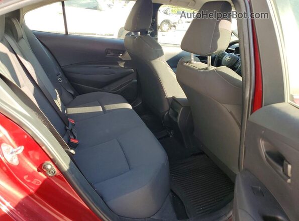 JTDEPMAE0NJ218654 2022 TOYOTA COROLLA Red Rear seats view