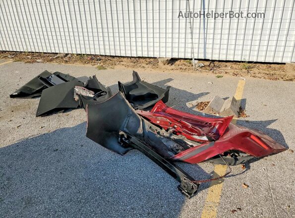 JTDEPMAE0NJ218654 2022 TOYOTA COROLLA Red Engine compartment view