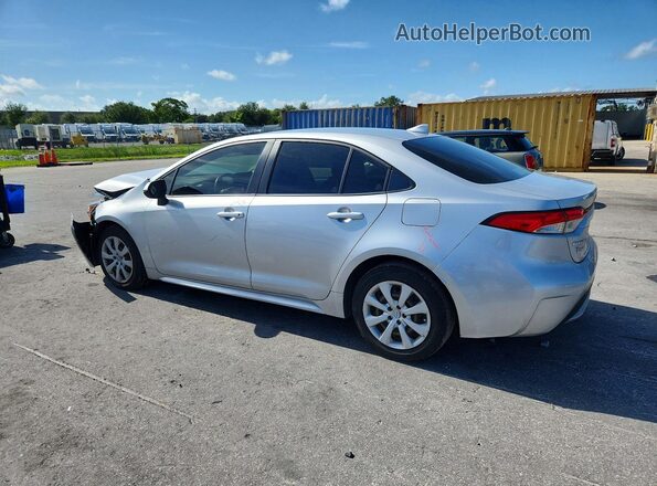JTDEPMAE2N3023563 2022 TOYOTA COROLLA Silver Rear left