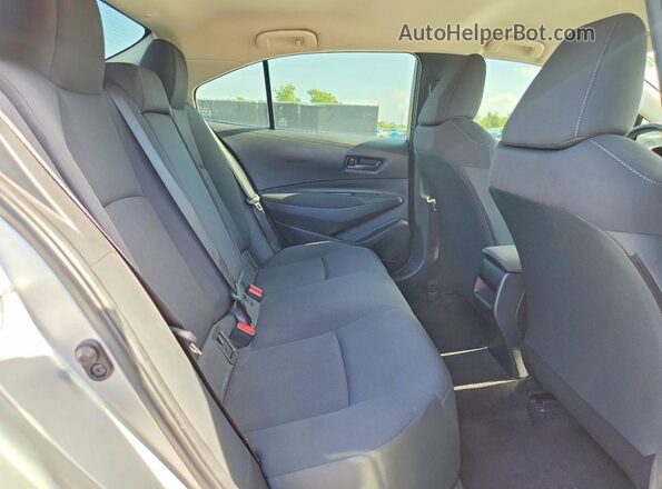 JTDEPMAE2N3023563 2022 TOYOTA COROLLA Silver Rear seats view