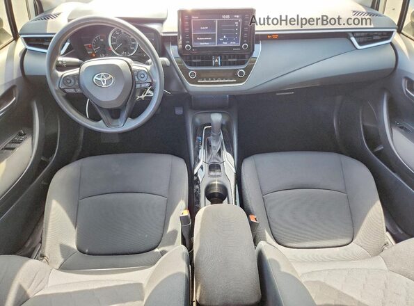 JTDEPMAE2N3023563 2022 TOYOTA COROLLA Silver Dashboard view