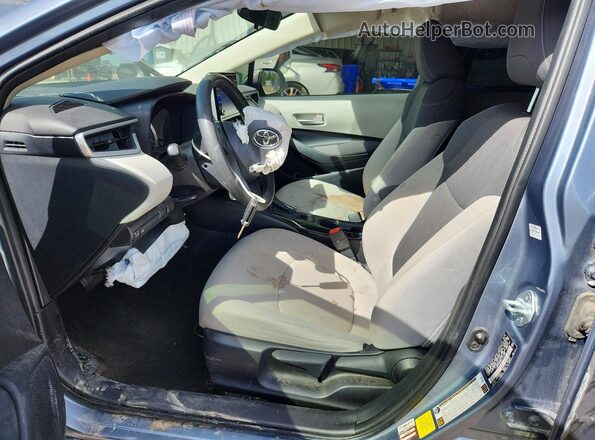 JTDEPMAE3MJ121088 2021 TOYOTA COROLLA Blue Вид салону спереду