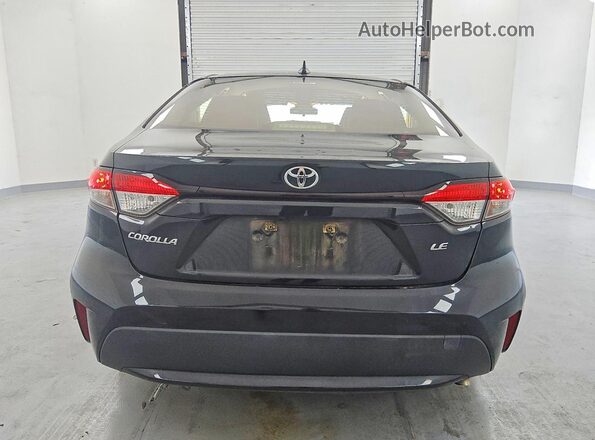 JTDEPMAE3MJ168377 2021 TOYOTA COROLLA Black Rear view