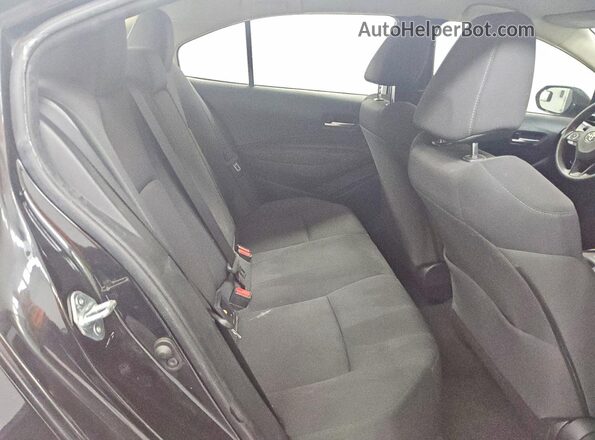 JTDEPMAE3MJ168377 2021 TOYOTA COROLLA Black Rear seats view