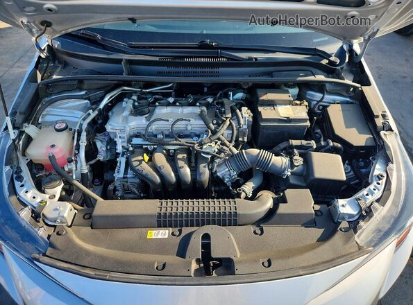 JTDEPMAE4MJ164029 2021 TOYOTA COROLLA Silver Widok wnętrza z tyłu