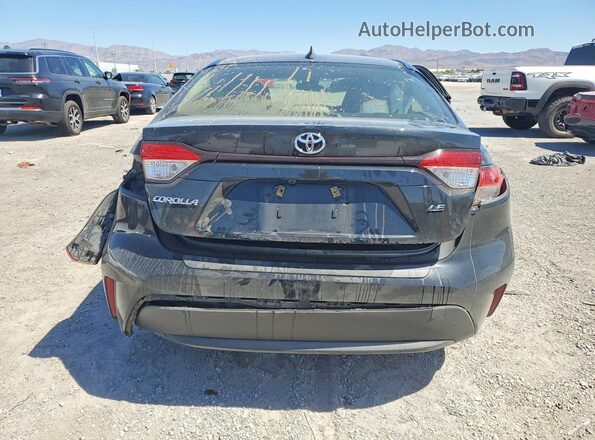 JTDEPMAE5NJ206385 2022 TOYOTA COROLLA Black Вид ззаду