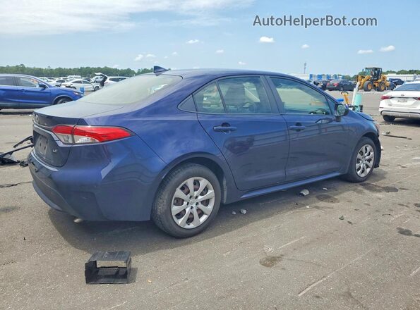 JTDEPMAE9MJ179982 2021 TOYOTA COROLLA Blue Задня права чверть