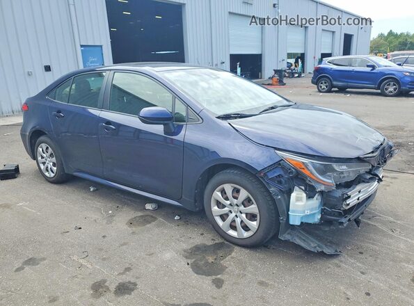 JTDEPMAE9MJ179982 2021 TOYOTA COROLLA Blue Передня права чверть