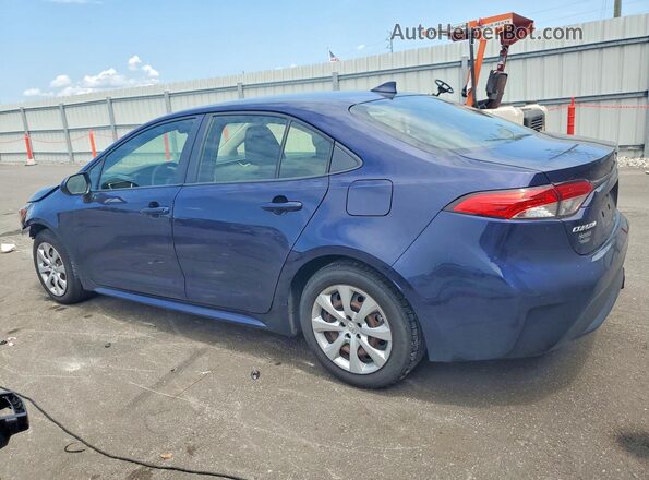 JTDEPMAE9MJ179982 2021 TOYOTA COROLLA Blue Задня ліва чверть