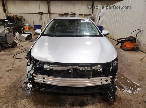 JTDEPMAEXMJ161250 2021 TOYOTA COROLLA Silver Front view