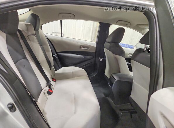 JTDEPMAEXMJ161250 2021 TOYOTA COROLLA Silver Rear seats view