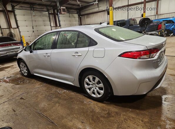 JTDEPMAEXMJ161250 2021 TOYOTA COROLLA Silver Rear left