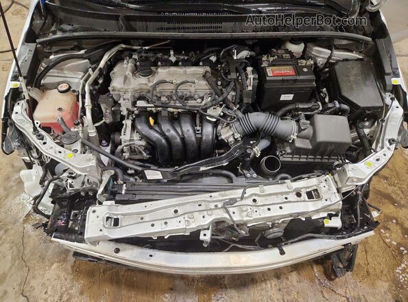 JTDEPMAEXMJ161250 2021 TOYOTA COROLLA Silver Rear interior view