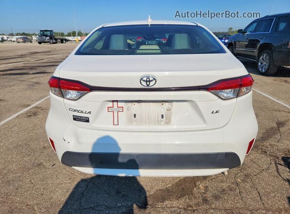JTDEPMAEXNJ201182 2022 TOYOTA COROLLA Белый Вид сзади