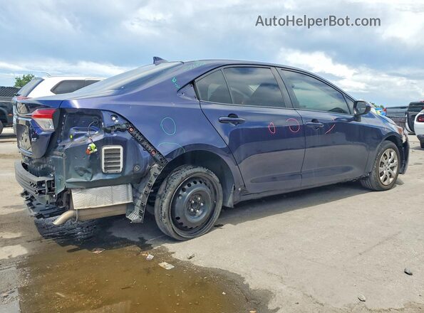 JTDEPRAE0LJ102378 2020 TOYOTA COROLLA Blue Tył prawy