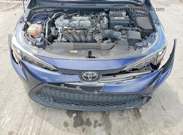 JTDEPRAE0LJ102378 2020 TOYOTA COROLLA Blue Widok wnętrza z tyłu